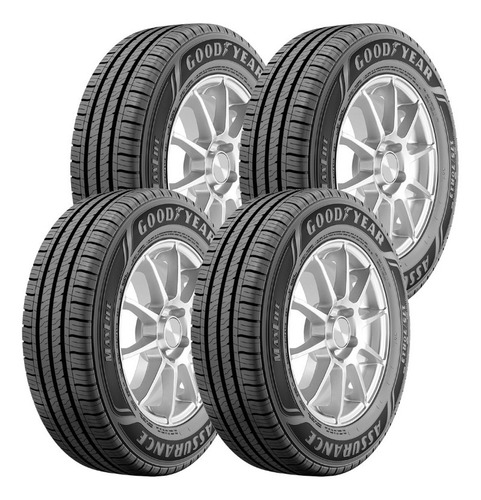 Jogo Com 04 Pneus Aro 13 Goodyear Maxlife 165/70r13 Novos