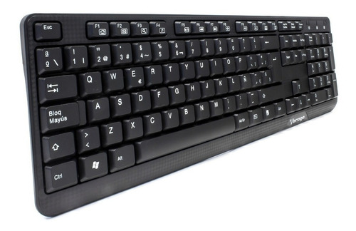 Teclado Alambrico Ergonomico Usb Multimedia Vorago Kb-102