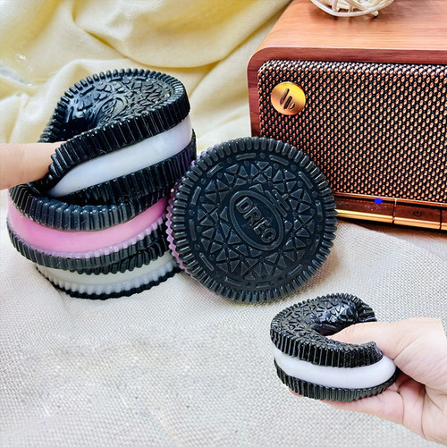 Galleta Antiestrés Squishies With Soft Oreo, Fácil