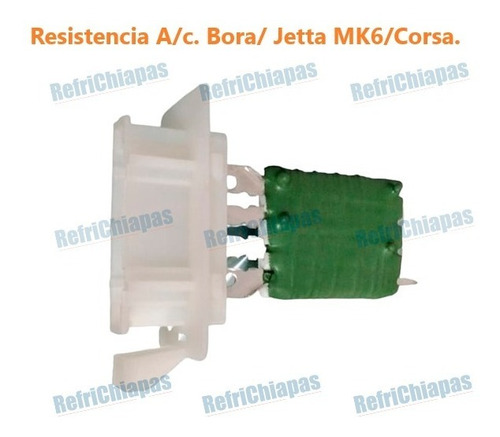 Resistencia Motor Defroster A/c. Mk6, Bora, Beetle.