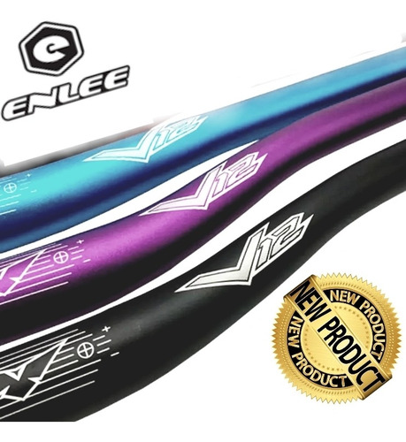 Imagen 5 de 8 de Volante Aluminio Para Bicicleta Montañera Mtb 800mmx31.8mm