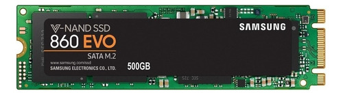 Disco sólido interno Samsung 860 EVO MZ-N6E500 500GB