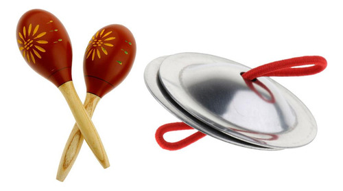 Instrumentos De Percusión De 2 Piezas Para Niños, Padre-hijo