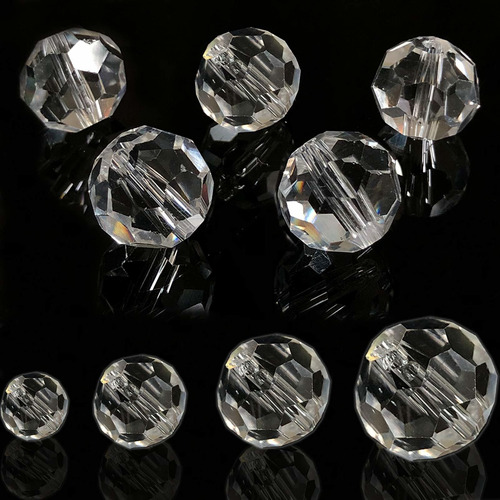 672 Repuesto Perla Cristal Cuenta Vidrio Mixta 4 6 8