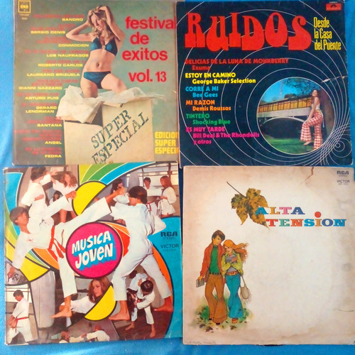 Lote 10 Vinilos Musica Beat Y Romantica Variada Excelentes Edición Limitada