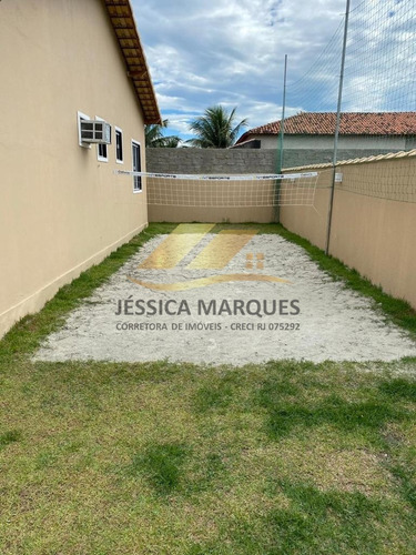 Imagem 9 de 9 de Casa Com 2 Quartos Área Gourmet E Piscina Em Unamar - Jmp-39