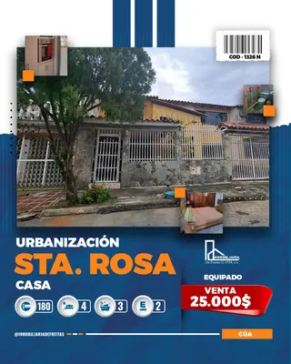 Casa en venta