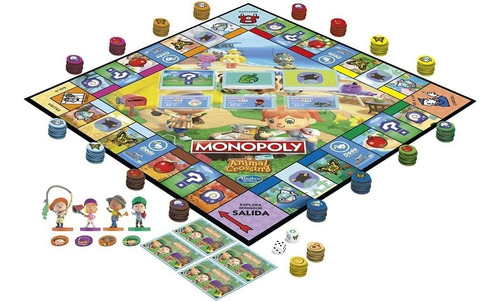Monopoly Animal Crossing En Español Hasbro Gaming