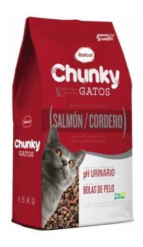 Chunky Gatos Salmon/cordero 1.5