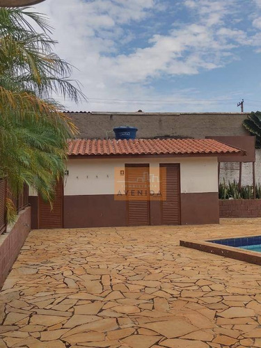 Chácara Com 1 Dormitório Para Alugar, 3900 M² Por R$ 7.000/mês - Recanto Santa Catarina - Paulínia/sp - Ch0133