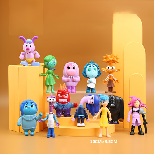 Intensamente 2 Inside Out Disney Pixar Set 12 Figuras Origin