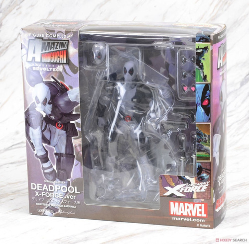 Revoltech Amazing Yamaguchi Deadpool X-force Kaiyodo