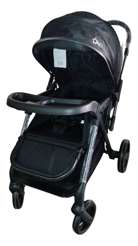 Carriola Para Bebé De Mango Reversible Negro Negro