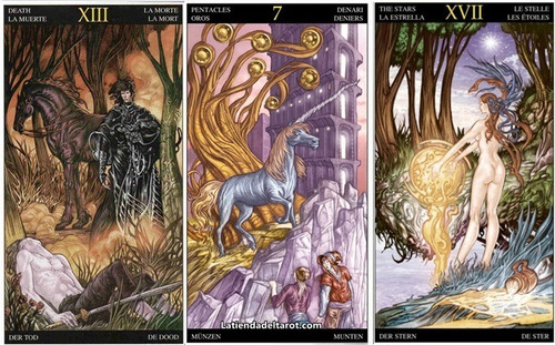 Tarot Universal De Fantasía Cartas Lectura Tarot
