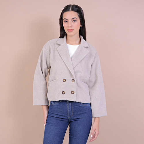 Saco Oversize De Paño Gaspar