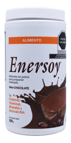 Enersoy Polvo Chocolate 500 G Salud Natural