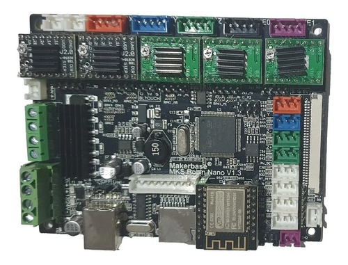 Imagen 1 de 5 de Placa Motherboard Hellbot Magna 2 V1.3 Completa Drivers Sile