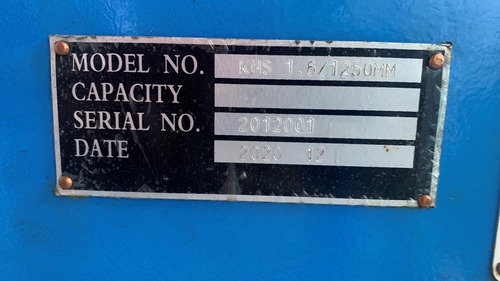 Imagen 5 de 9 de Cizalla Guillotina De Machete 1.6x1250 Mm