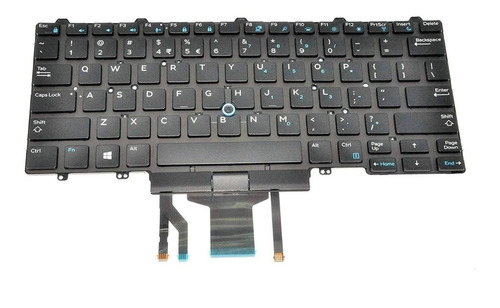 Teclado Iluminado Dell Latitude E7450 E5450 E7470 0f2x80