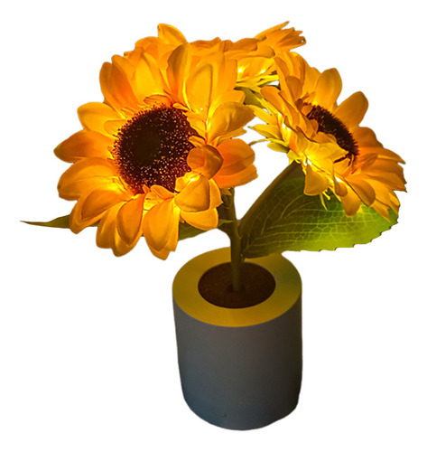 Ml Regalo Para Mujer Girasol Flores Eternas Artificiale Con