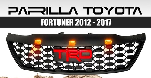 Parrilla Toyota Fortuner Trd 2012 - 2017