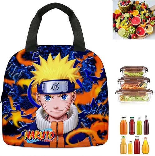 Lonchera De Anime Naruto Para Niños/adultos