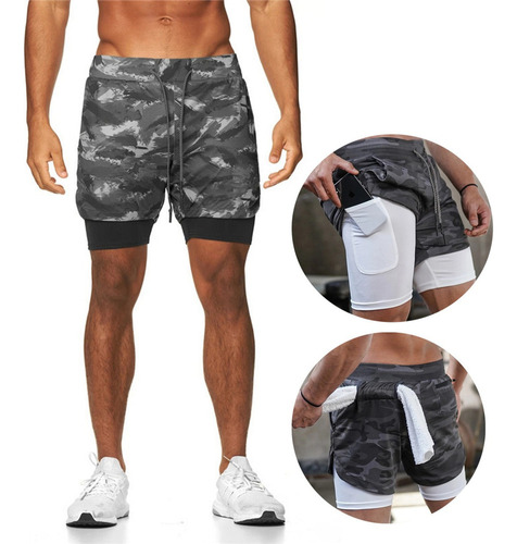 Pantalones Cortos Deportivos For Correr For Hombre
