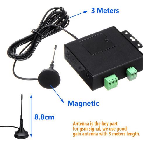 Interruptor De Llamada Para Abrir Puertas, Sms, Soporte Grat