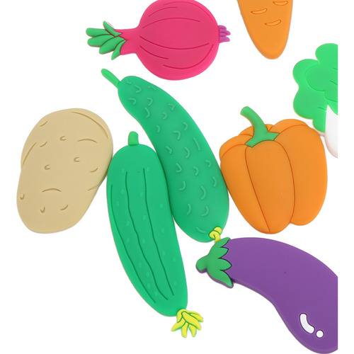 Imán Para Nevera Con Forma De Verduras, 15 Unidades, Bonito,
