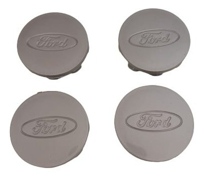 Kit X 4, Centro De Llanta Ford, Compatible C/ Escort 13 O 14