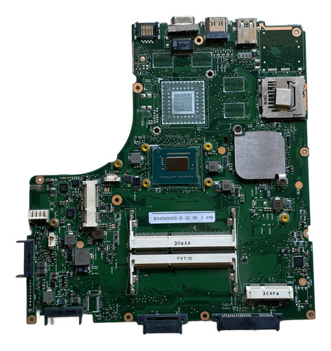 Placa Madre Motherboard Rca B34 B34b34i34500s B34y Rev 2.0 Verde (Usado)