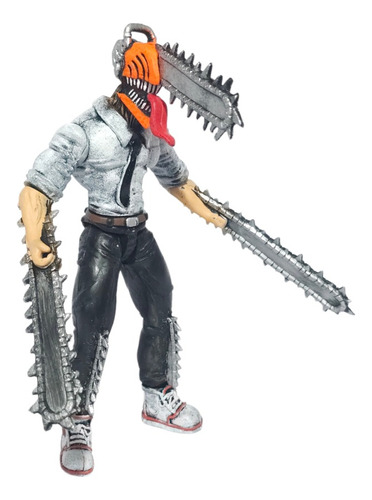  Figura Super Chainsaw Man Hombre Moto Sierra