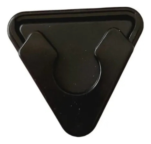 Porta Pua Mvt Con Adhesivo Para Puas Guitarra Bajo Color Negro