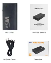 Comprar Mini Ups Batería De Respaldo 12voltios 2amp Modems Routers