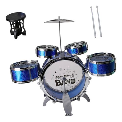 Juego De Batería De Jazz Para Niños, Kits De Batería De