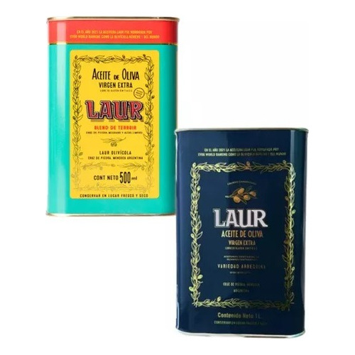  Laur Blend De Terroir +100% Arbequina Combo Aceite De Oliva