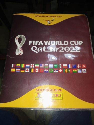 Álbum Panini Mundial Qatar 2022 Completo 