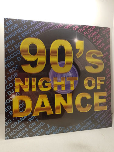 90's Night Of Dance Vinilo Lp Nuevo 