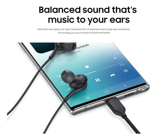 Auricular Para Samsung Galaxy S24 - Ficha Tipo C