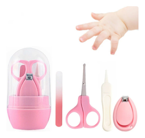 Set Cuidado De Uñas Para Bebe 4 Piezas