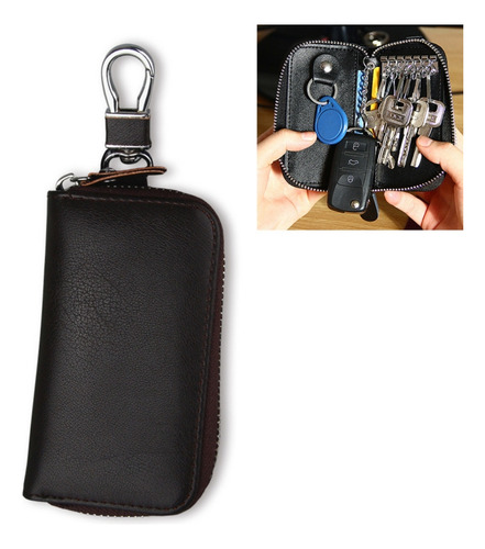Bolsa For Llaves De Coche Con Cierre, Estilo Empresarial, M