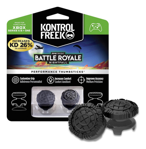 Protetores de joystick de borracha XB1 Battle Royal