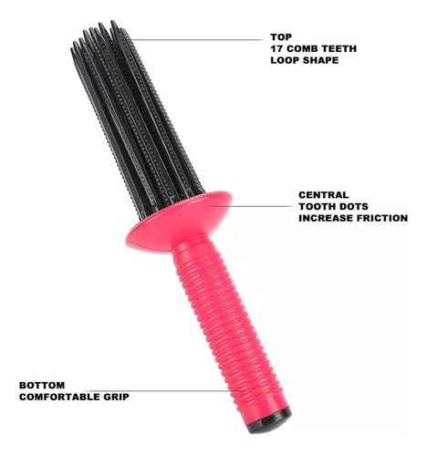 Peinar Cabello Rizado, Pelo Esponjoso Pelo Rizado