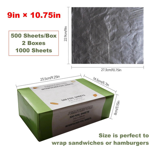 Hojas De Aluminio De Aluminio Jenatripom, 9 X 1075 1000 A