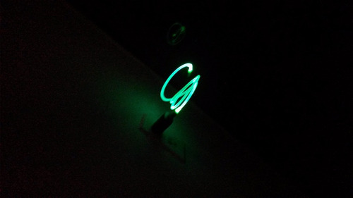 Cable  Usb Led Brillan En La Oscuridad