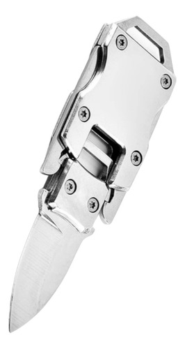 Mini Cuchillo Plegable Pequeño Acero Inoxidable Mini Llavero