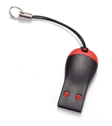 Imagen 2 de 3 de Lector Usb De Memoria Micro Sd M2 Llavero Oferta !