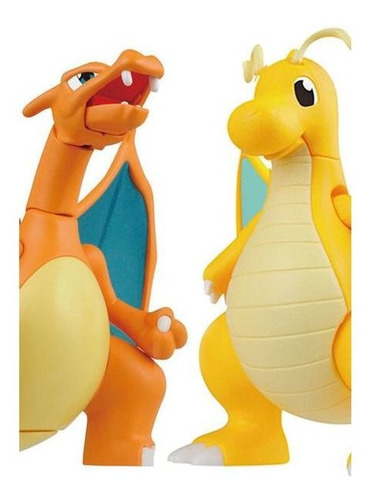 Charizard Y Dragonite Figuras Model Kit Pokémon Bandai