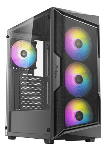 Gabinete Gamer Antec Ax61 Elite Vidrio Templado 4 Fanes Rgb