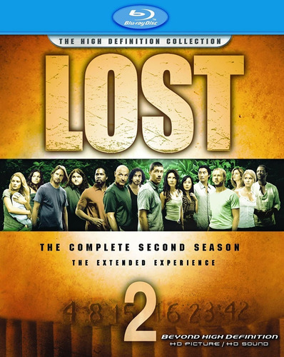 Lost La Segunda Temporada Completa Blu-ray